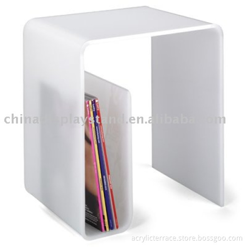 acrylic magazine stand,acrylic side table